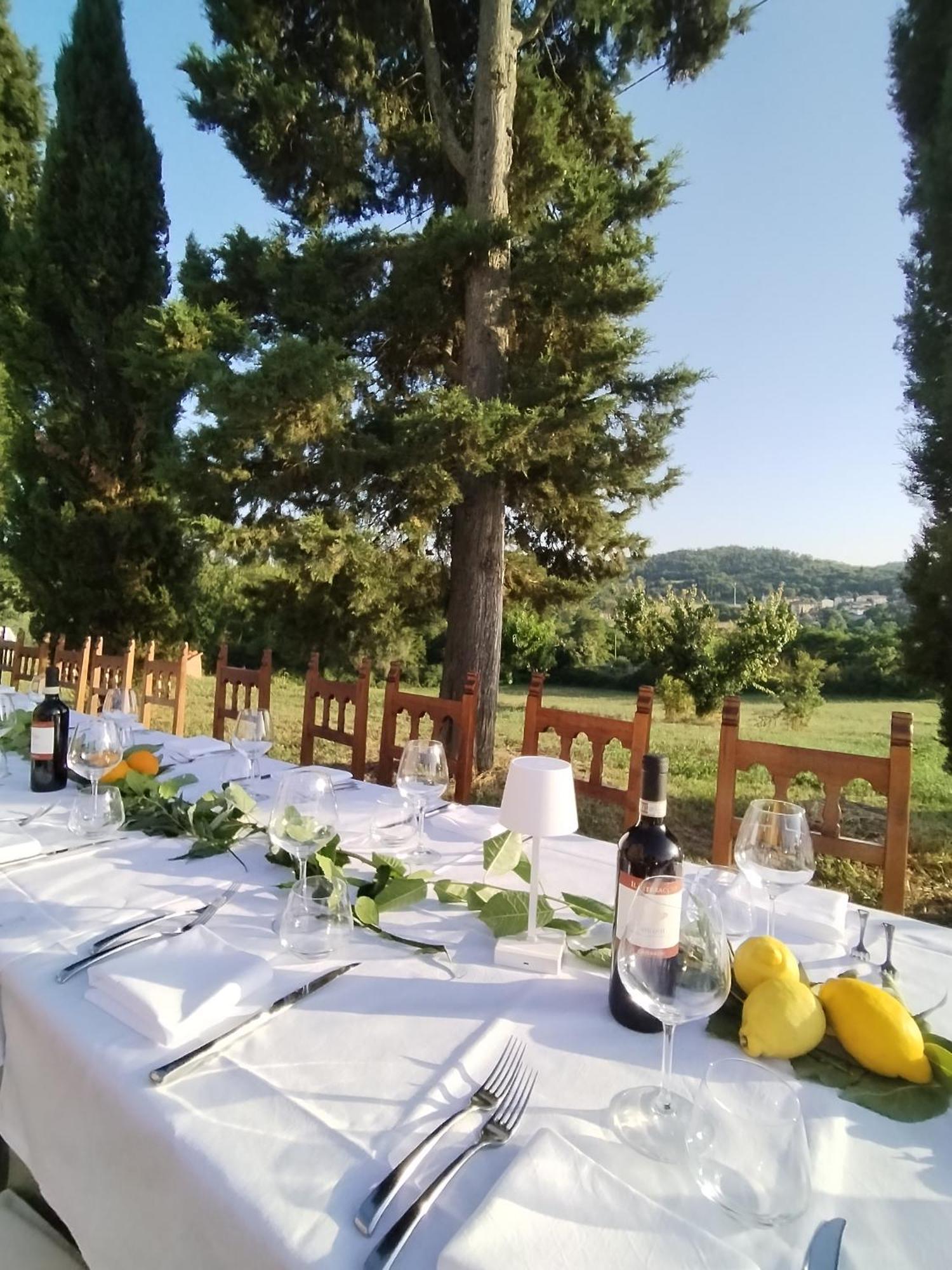 I Salici Agriturismo Badia Agnano エクステリア 写真
